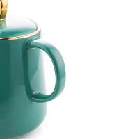 WORLD KITCHEN WK-MKB-5/KZ/GR马克杯壶五件组水壶800ML+水杯300ML*2+碟子*2（单位：套）绿色