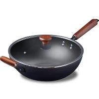 炊大皇（COOKER KING）BZ50557中华老铁锅系列二代极铁炒锅 34CM（单位：个）