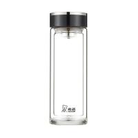 希诺 XN-1003 商务双层玻璃杯 410ml 透明色（单位：个）