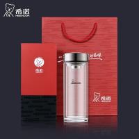 希诺 XN-1003 商务双层玻璃杯 410ml 透明色（单位：个）