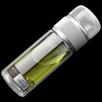 铭创知雨 荣海调纹茶水分离杯 PC-B2049 300ml (单位:个) 颜色随机