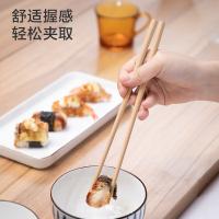 京东京造 JZ-KED099天然竹筷子 无漆无蜡家用竹筷 大份量竹筷餐具套装 天然竹筷*30双装(单位:盒)