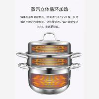 康巴赫（KOBACH） 不锈钢三层 蒸锅 锅具 28cm 不锈钢色（单位：个）