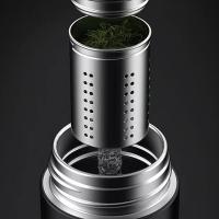 艾逸瑶选 ZH1066 雅仕商务 保温杯 500ml 黑色（单位：个）新老包装随机发货