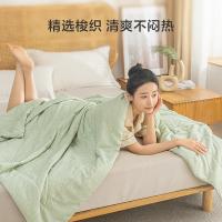 京东京造 缎彩纤维被  150cmx200cm（单位：条）绿豆冰