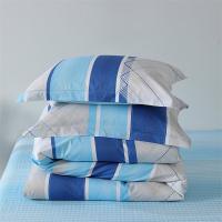 水星家纺（MERCURY） 新蓝语 床品套件 AY5CWD04 四件套200*230cm 蓝色（单位：套）被套：200*230cm*1+床单：240*245cm*1+枕套：48*74cm*2