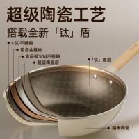 炊大皇（COOKER KING）CG28LB 多层钢炒锅 28cm （单位：个）