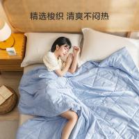 京东京造 缎彩纤维被  150cmx200cm（单位：条）天空蓝