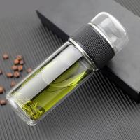 铭创知雨 PC-B2049 荣海调纹茶水分离杯 300ml（单位：个）杯盖颜色随机发货