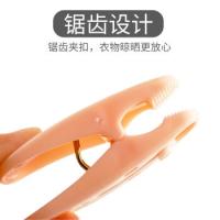 茶花（CHAHUA） 晾衣夹子 衣架 24只 混色（单位：组）