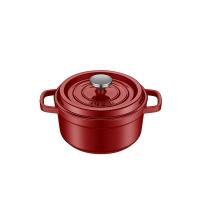 苏泊尔（SUPOR）ET24MF01-R 珐琅锅汤锅 珐琅铸铁锅24cm 3.5L（单位：个）酒红色