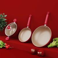 百斯克BSK-GT250506钛有味聚福三件套 炒锅30cm 汤锅22cm 煎锅22cm （单位：套）