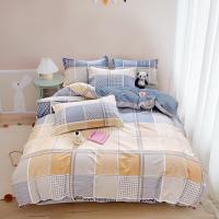 金丝莉（KINTHERI）sjl-022107 全棉四件套 被套200*230cm*1床单230*250cm*1枕套48*74cm*2（单位：套）