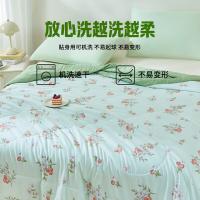 罗曼罗兰 R-xb009 浆果拾光 大豆水洗夏被150*200cm（单位：床）