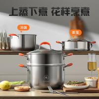 巴米乐（BURNELL）BNL-GB218蒸滋味多用蒸汤锅 27.4*22.8cm（单位：个）