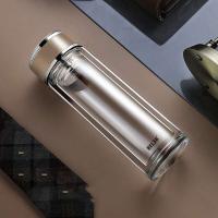 物生物（RELEA） JV011666-0320-XB  茗爵玻璃杯  5.7cm*21.4cm （单位：个） 金色