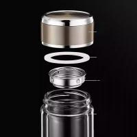 物生物（RELEA） JV011666-0320-XB  茗爵玻璃杯  5.7cm*21.4cm （单位：个） 金色