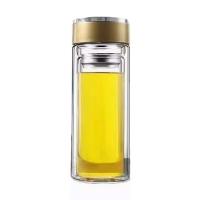 百斯克 BSK-BB240260典雅茶水分离双层玻璃杯 300ml（单位：个）
