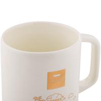 WORLD KITCHEN WK-LZKF/KZ/JY陶瓷杯350ml（单位：个）米白/蜡光黑  颜色随机