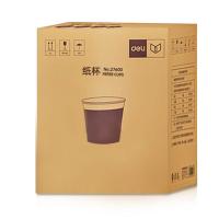 得力（deli）27600 纸杯 250ml 1000只/箱（单位：箱） 蓝色
