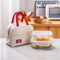 米薇可（MIEIVC） M-BX012 可臻耐热保鲜碗两件套 620ml*1+350ml*1+布包*1（单位：套）