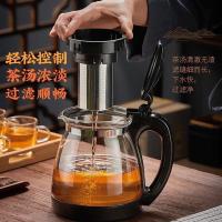 天喜（TIANXI） TBL162-2000 玻璃茶壶 2000ml 黑色 (单位:个)