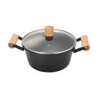 法格（FAGOR）极铁锅具两件套 FG-HDH02CT 22cm汤锅+30cm炒锅（单位：套） 黑色