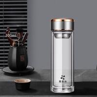 璞莉丝 PLS5137  中铁系列 双层玻璃杯  300ml（单位：个）颜色随机