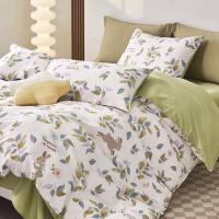 路易卡罗（Louis Kellog） 花之恋纯棉四件套 LK-0717 枕套48*74cm*2被套200*230cm床单230*230cm (单位:套)