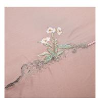 堂皇家纺（TEVEL）兰玉瑾瑜四件套床单270*240cm*1被套220*240cm*1枕套48*75cm*2（单位:套）粉色随机发货