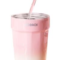 康巴赫（KOBACH） LPB33B01 便携式咖啡杯 330ml 食品级不锈钢 防漏硅胶圈 （单位：个） 颜色随机