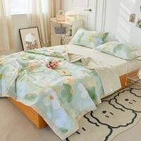 彼加曼BGM-B2516 青柠-全棉印花夏被 180*200cm（单位：条）
