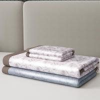 奥特佳（ORTEGA） JF100018 海洋冰感凉席三件套 床单150*200cm 枕套48*74cm*2 (单位:套)