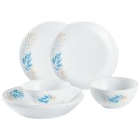 乐美雅X1348餐具6件套 饭碗12cm*2深盘20cm*2平盘19cm*2（单位：套）