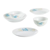 乐美雅X1348餐具6件套 饭碗12cm*2深盘20cm*2平盘19cm*2（单位：套）