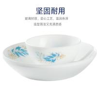 乐美雅X1348餐具6件套 饭碗12cm*2深盘20cm*2平盘19cm*2（单位：套）