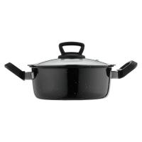 nolte HMD-9737星耀搪瓷三件套汤锅 24cm+煎锅24cm+炒锅32cm（单位：套）黑色