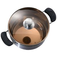 皖亭WT-BL-2宾丽奶汤蒸锅 奶锅18cm*1、汤锅22cm*1 (单位: 套) 银色
