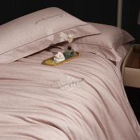 凯丝珀JF-9056棉磨毛四件套被套200*230cm 床单245*250cm 枕套48*74cm*2（单位：套）豆沙色
