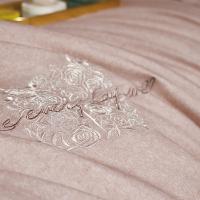 凯丝珀JF-9056棉磨毛四件套被套200*230cm 床单245*250cm 枕套48*74cm*2（单位：套）豆沙色