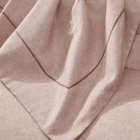 凯丝珀JF-9056棉磨毛四件套被套200*230cm 床单245*250cm 枕套48*74cm*2（单位：套）豆沙色