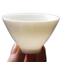苏氏陶瓷（SUSHI CERAMICS）如脂瓷斗笠杯 功夫陶瓷茶杯(亮面)（单位：个）