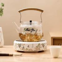金镶玉YH-ZZ05 百鸟朝凤煮茶套装18*19mm ≤5件套（单位：套）