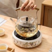 金镶玉YH-ZZ05 百鸟朝凤煮茶套装18*19mm ≤5件套（单位：套）