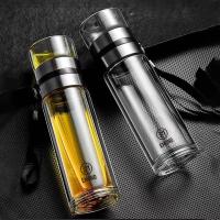 艾姆德（EMUND） DH-DL45 德隆双层茶水分离杯 300+150ml（单位：个） 金属色