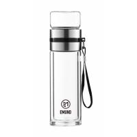 艾姆德（EMUND） DH-DL45 德隆双层茶水分离杯 300+150ml（单位：个） 金属色