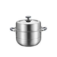 康巴赫（KOBACH） LPB-ZXZ28S 臻享304不锈钢双层防烫蒸锅 28cm 含蒸格（单位：套）