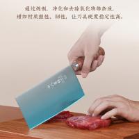 十八子作SL2119-AB鸣刃系列厨师家用刀296*92mm（单位:把）商标随机发货