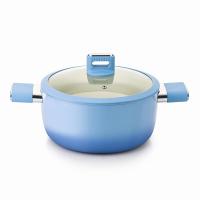 康巴赫（KOBACH） LPB-CT02A 溢彩不粘锅具两件套 30cm炒锅+24cm汤锅 （单位：套）蓝色