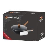 康巴赫（KOBACH） LPB-T02Z 臻选两件套 27.8cm炒锅+切菜刀17.5cm （单位：套）黑色